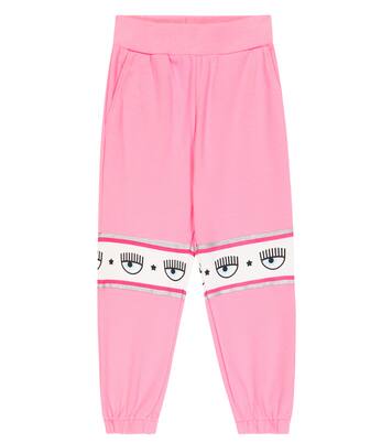 x Chiara Ferragni - Pantaloni sportivi con stampa | Monnalisa