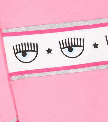 x Chiara Ferragni - Pantaloni sportivi con stampa | Monnalisa