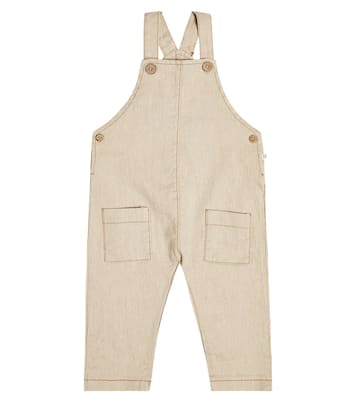Bébé – Salopette en lin et coton mélangés | 1 + in the Family