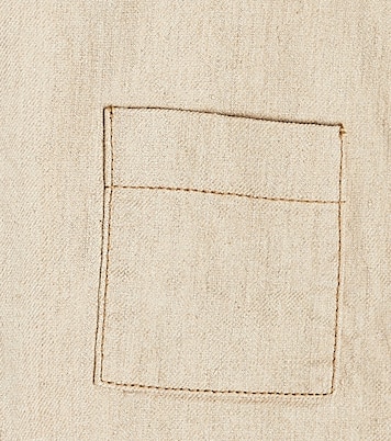 Bébé – Salopette en lin et coton mélangés | 1 + in the Family