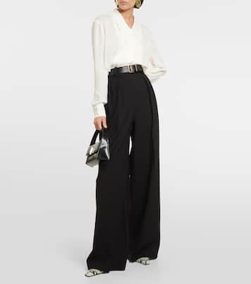 Weite High-Rise-Hose Teyana | Khaite