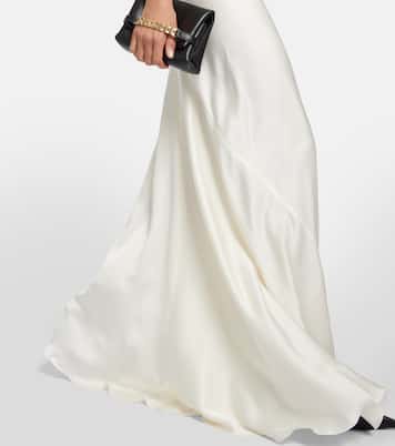 Abito sottoveste in raso | Victoria Beckham