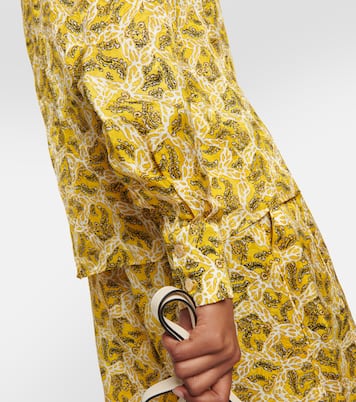 Bedruckte Bluse Leidy aus Satin | Isabel Marant