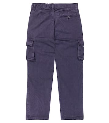 Cotton gabardine cargo pants | Il Gufo