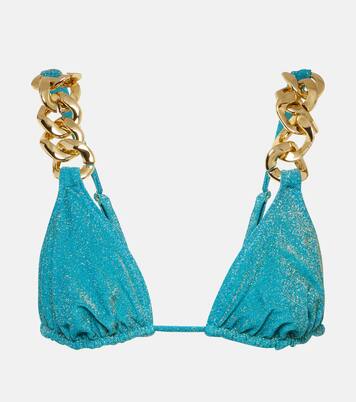 Haut de bikini triangle Gold Chain | Same