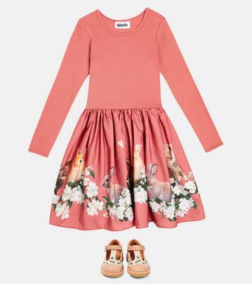 Casie printed cotton dress | Molo
