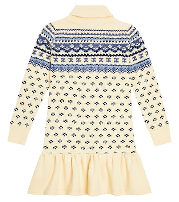 Fair Isle cotton blend dress | Polo Ralph Lauren Kids