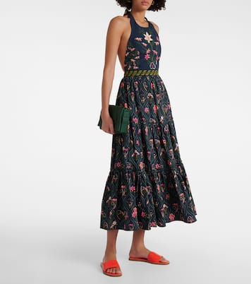 CL embossed leather mules | Christian Louboutin