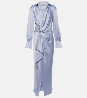 Maxikleid Talita aus Satin | Simkhai
