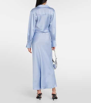 Maxikleid Talita aus Satin | Simkhai