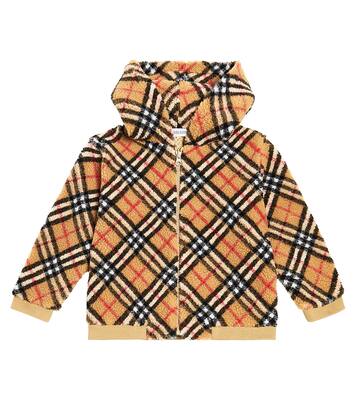 Sweat-shirt à capuche Burberry Check | Burberry Kids