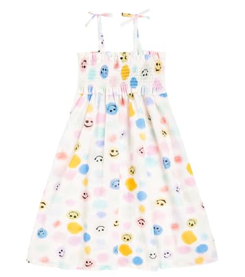 Chrystal polka-dot cotton dress | Molo