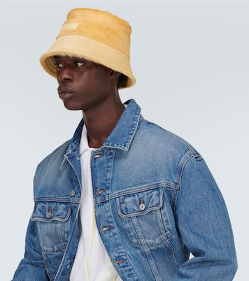 Le Bob Sperone calf hair bucket hat | Jacquemus