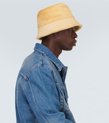 Le Bob Sperone calf hair bucket hat | Jacquemus