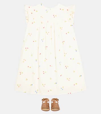 Florentine embroidered cotton dress | Bonpoint