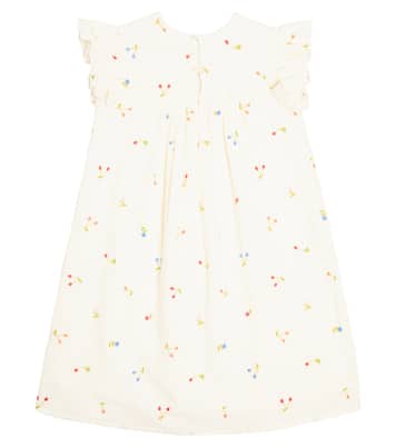 Florentine embroidered cotton dress | Bonpoint
