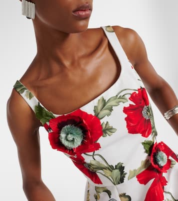 Midikleid Poppy | Oscar de la Renta