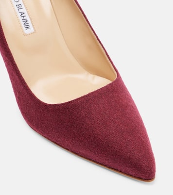 Pumps BB 90 aus Wolle | Manolo Blahnik
