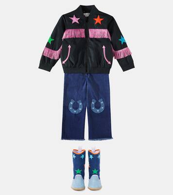 Fringed jacket | Stella McCartney Kids