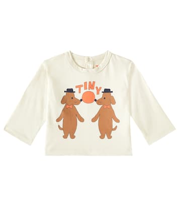 Baby Tiny Dogs cotton sweatshirt | Tinycottons