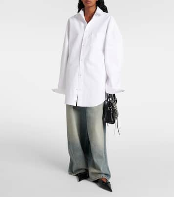 Knife Bow leather mules | Balenciaga