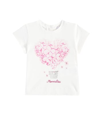 Baby printed cotton jersey T-shirt | Monnalisa
