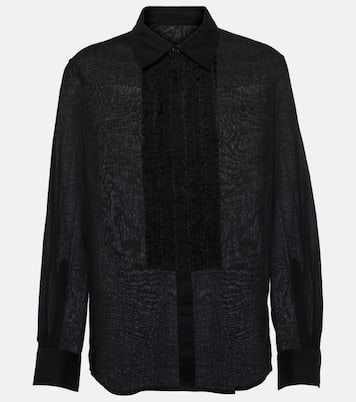 Nathael ruffled cotton shirt | Nili Lotan