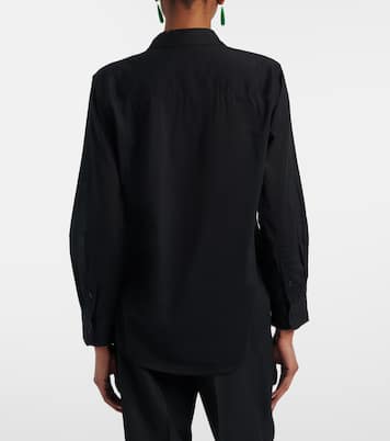 Nathael ruffled cotton shirt | Nili Lotan