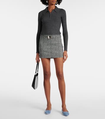 Gommettine Ball denim ballet flats | Roger Vivier