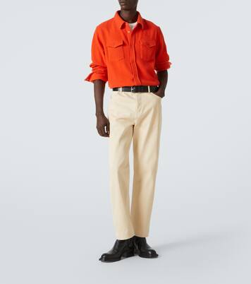 Fire cashmere shirt | God's True Cashmere