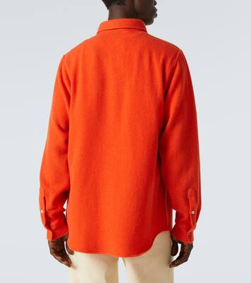 Fire cashmere shirt | God's True Cashmere