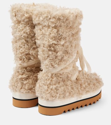 Elyse faux fur snow boots | Stella McCartney
