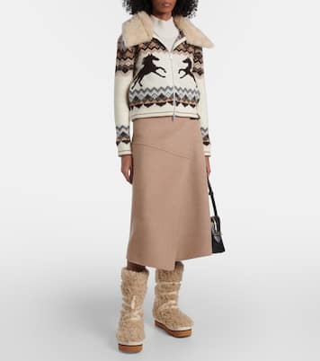 Elyse faux fur snow boots | Stella McCartney