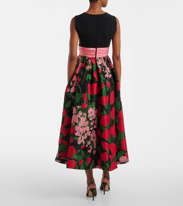 Midikleid aus Seide | Carolina Herrera