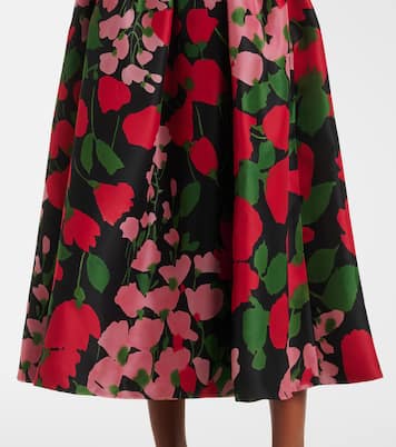 Midikleid aus Seide | Carolina Herrera