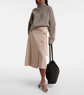 Sac Large suede bucket bag | Aesther Ekme