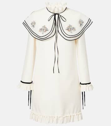 Besticktes Minikleid aus Crepe Couture | Valentino