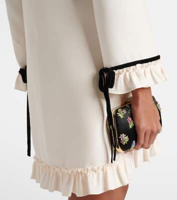 Besticktes Minikleid aus Crepe Couture | Valentino