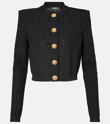 Cardigan PB Labyrinth aus Lamé | Balmain