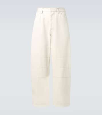 Pantalones barrel en dril de algodón | Lemaire