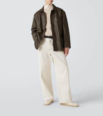 Pantalones barrel en dril de algodón | Lemaire