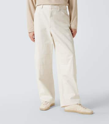 Pantalones barrel en dril de algodón | Lemaire