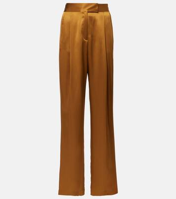 Pantalon ample en satin de soie | The Sei