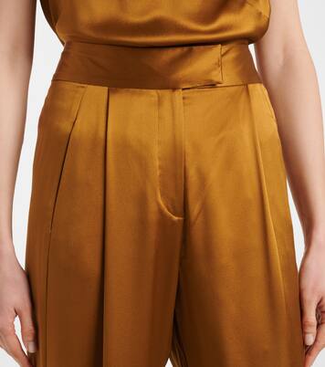 Pantalon ample en satin de soie | The Sei