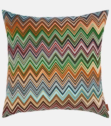 Jarris Zigzag Small cotton cushion | Missoni