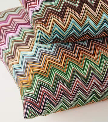 Jarris Zigzag Small cotton cushion | Missoni