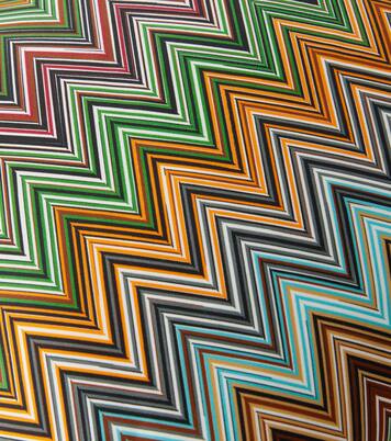 Jarris Zigzag Small cotton cushion | Missoni