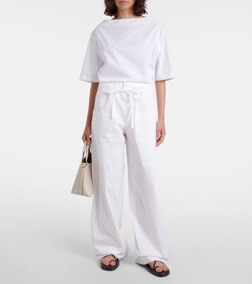 Oversize-Top aus Baumwollpopeline | Tod's