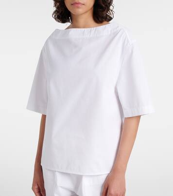 Oversize-Top aus Baumwollpopeline | Tod's