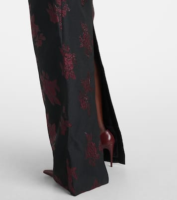 Abito lungo Florentina con scollo bardot | Rebecca Vallance